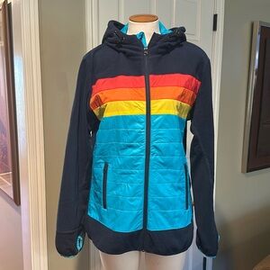 Colorful Women's Jacket with Hood